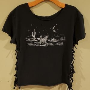 Howling Wolf & Moon Graphic Tee